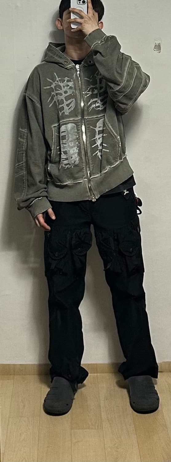 샤인럭셔리 GOLOPE 아머 후드집업 상품이미지8