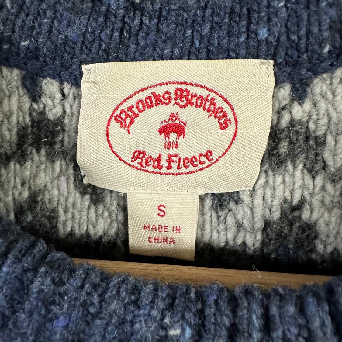 브룩스 브라더스 레드플리스 페어아일 니트 상품이미지2