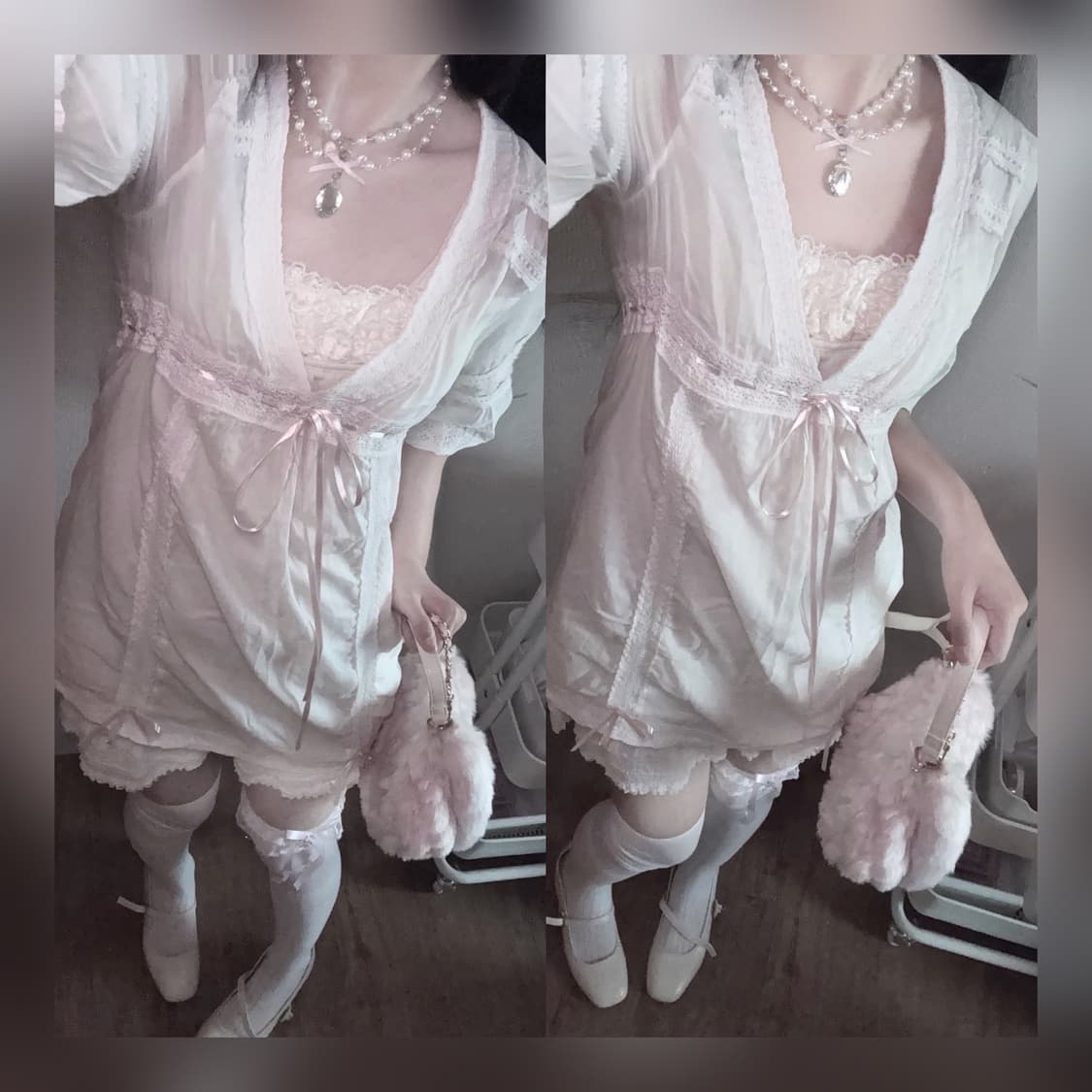 히메갸루 일본 빈티지  리즈리사 쓰리타임즈 클리시어 갸루 라떼갸루 stc 상품이미지1