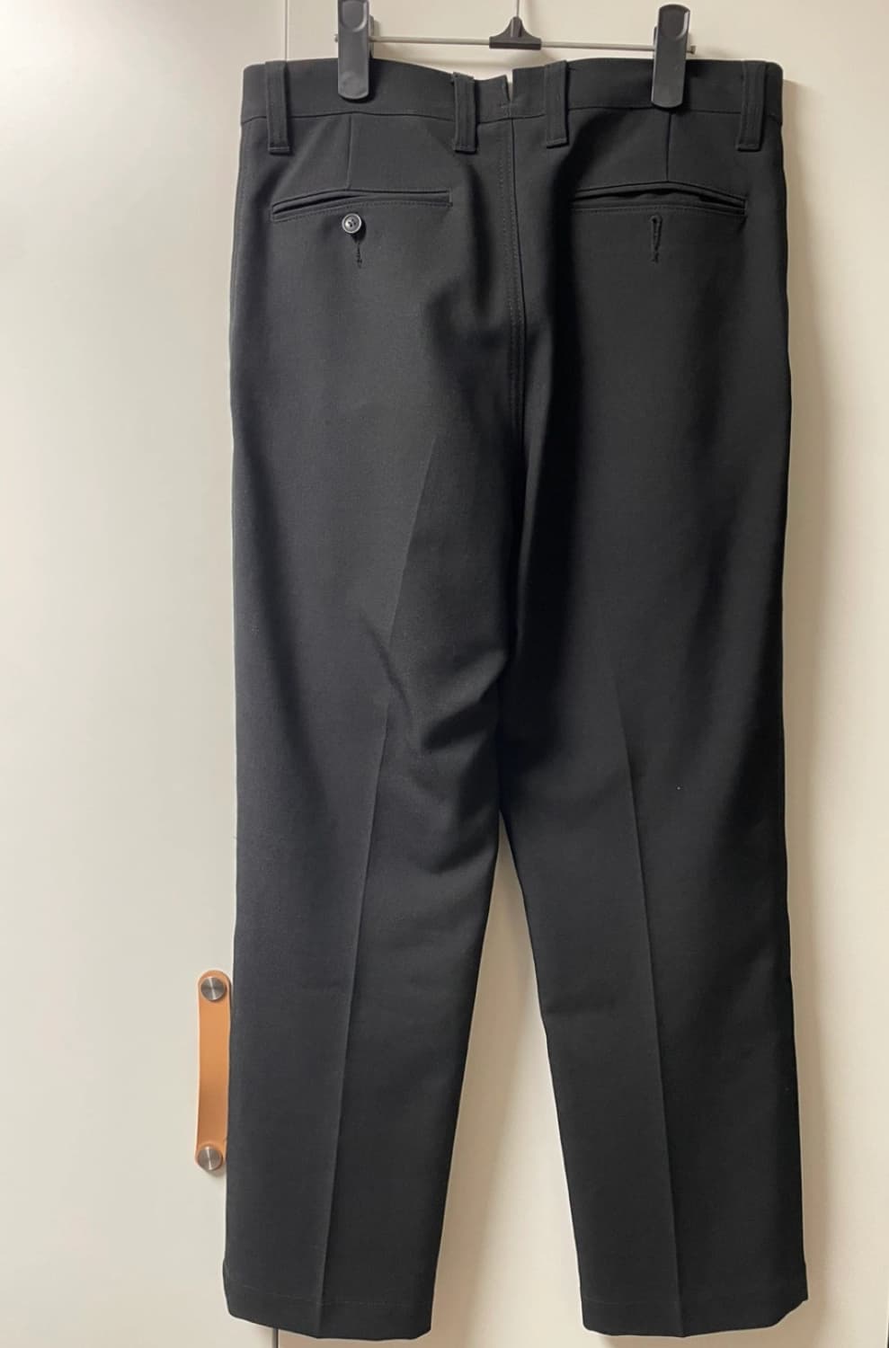 준야와타나베 블랙 슬랙스 xs 상품이미지2