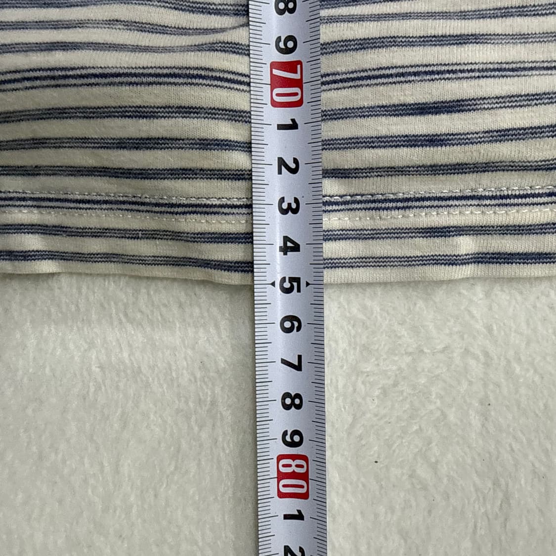 XL 타미힐피거 스트라이프 반팔 티셔츠 0316T 상품이미지7