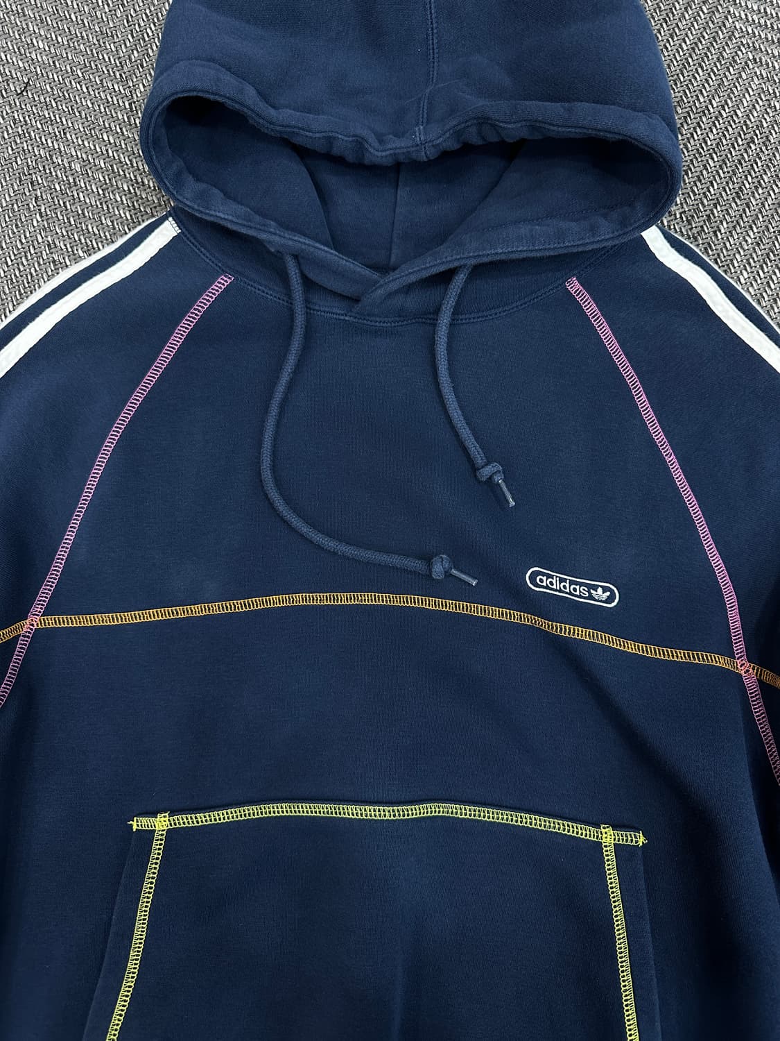 아디다스 후드티 네이비 상품이미지2