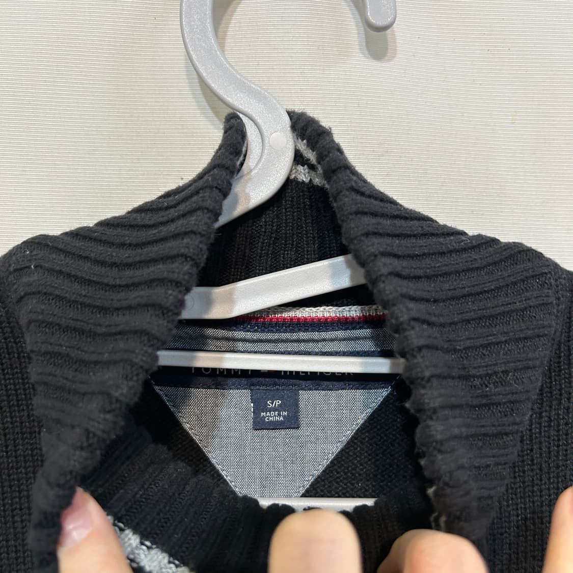 타미힐피거 여성 니트 집업 S 상품이미지2