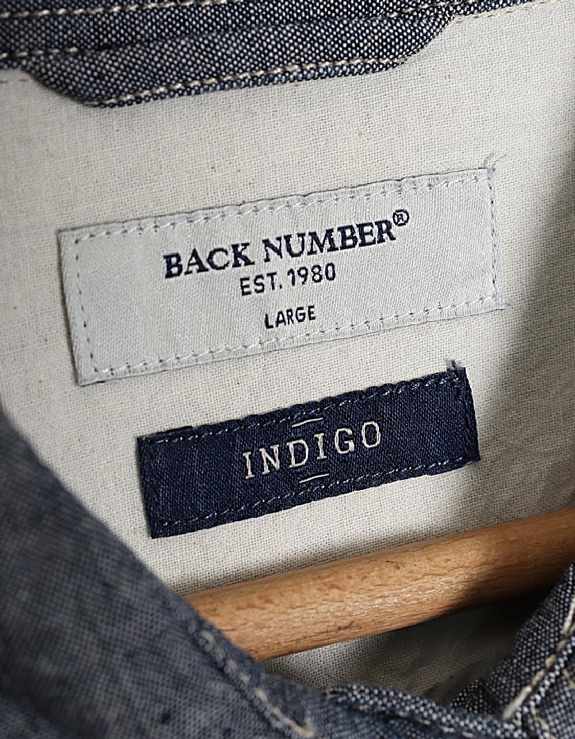  BACK NUMBER Denim Work Shirts 상품이미지6