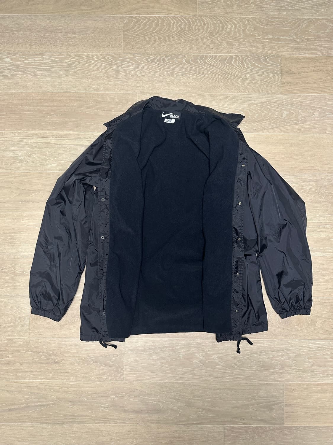 나이키 블랙 Comme des Garcons 코치 자켓 XXL 상품이미지3