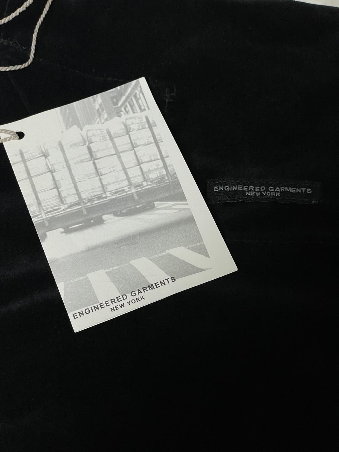 Engineered Garments Shoulder Pouch Black 상품이미지6