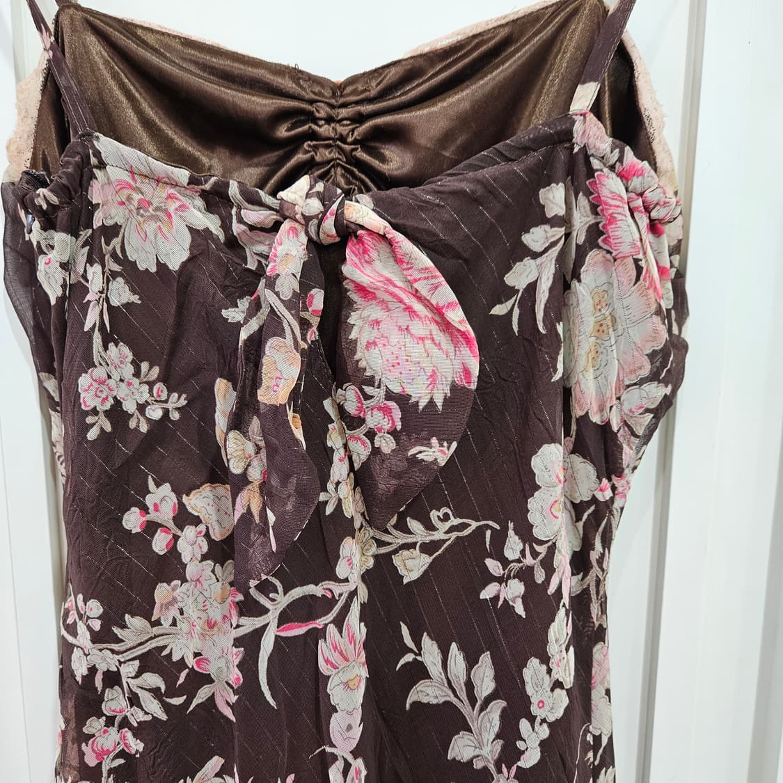 플라워 쉬폰 언발 원피스 상품이미지5