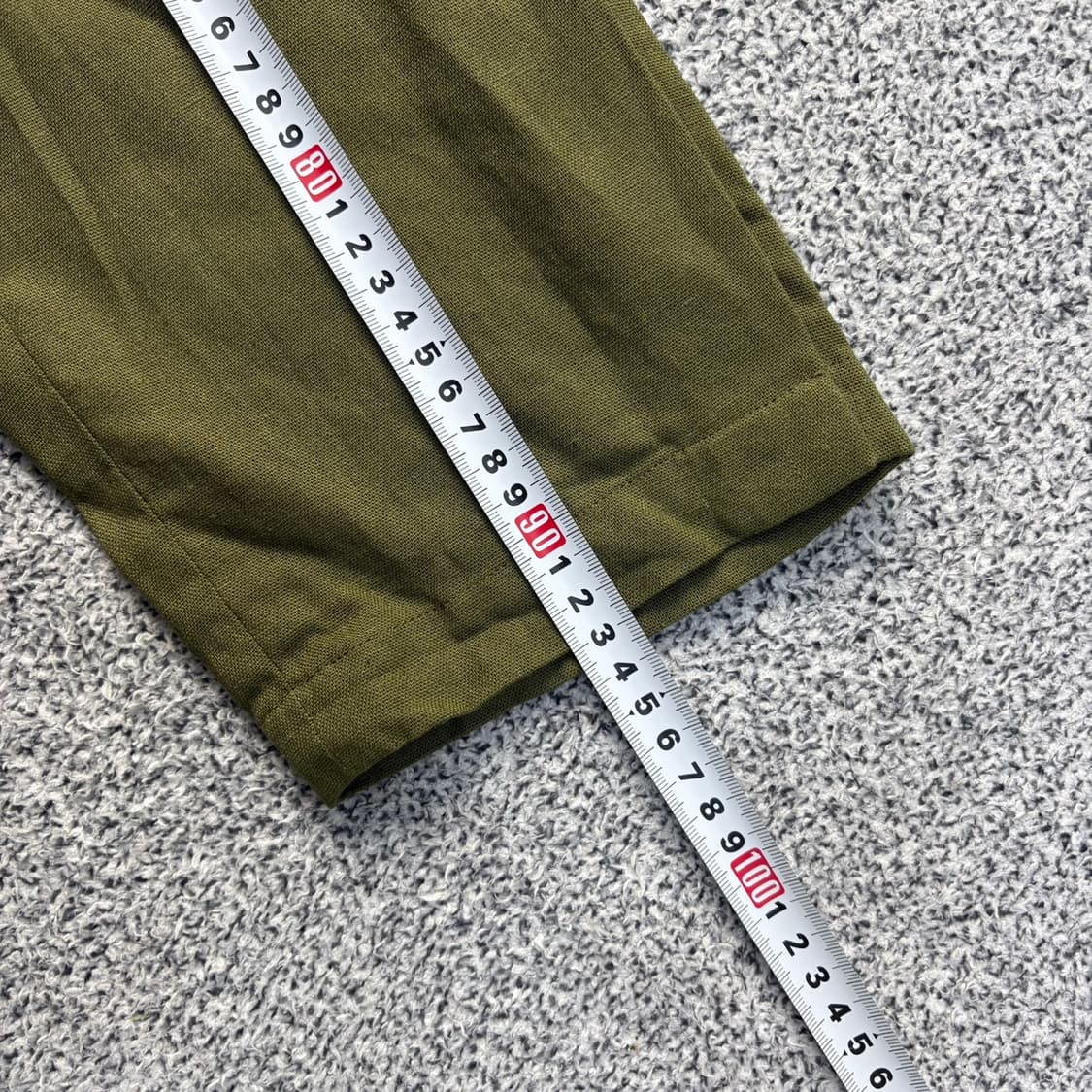 66 지오송지오 여성 밴딩 린넨 바지 0415J 상품이미지7