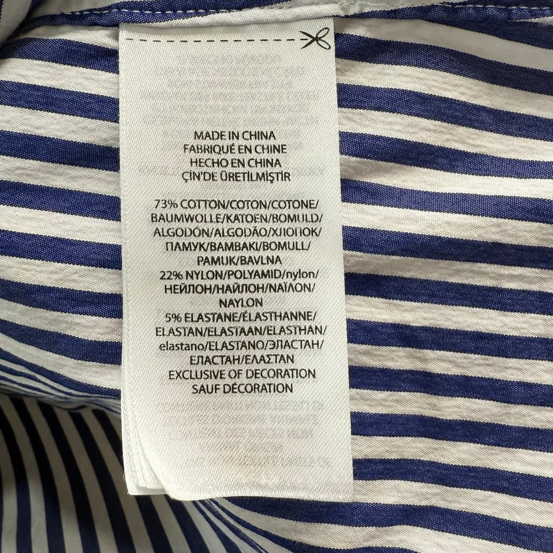 [6] 폴로 블루 스트라이프 셔츠 상품이미지8