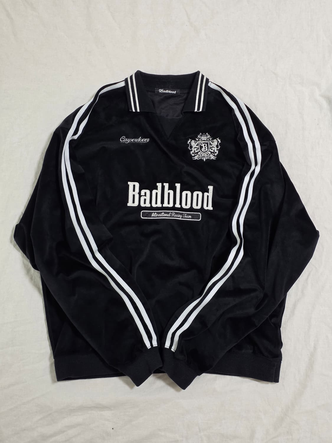 Badblood 배드블러드 벨벳 맨투맨 상품이미지3