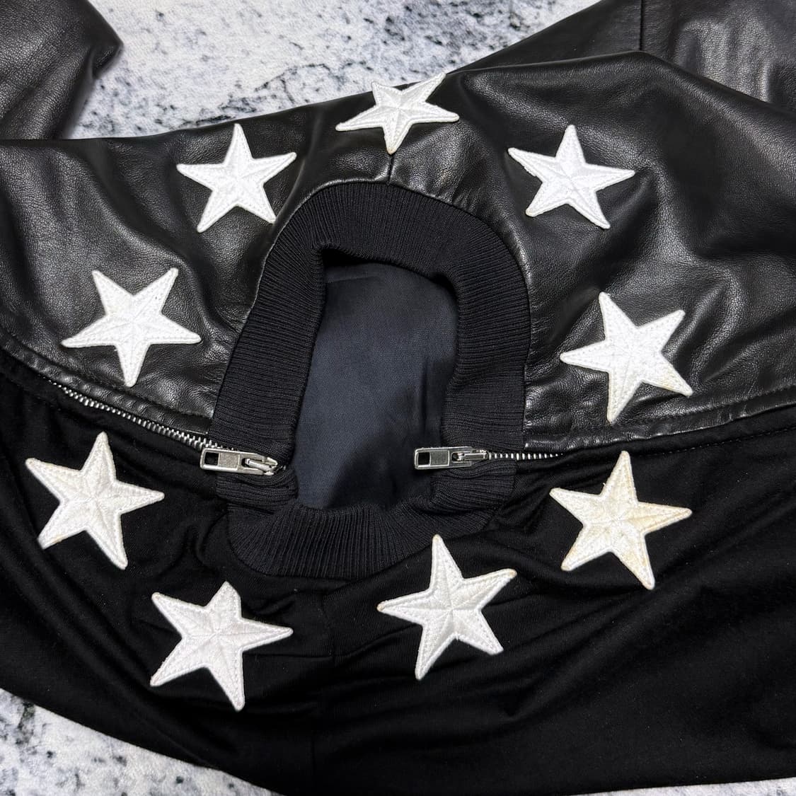 리카르도티시 지방시 스타 램스킨 레더 맨투맨 s 상품이미지4