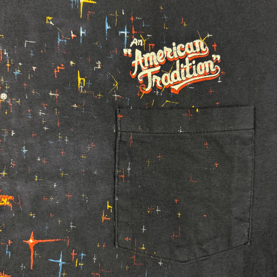 빈티지 80s Harley Davidson 할리데이비슨 포켓 티셔츠 상품이미지6