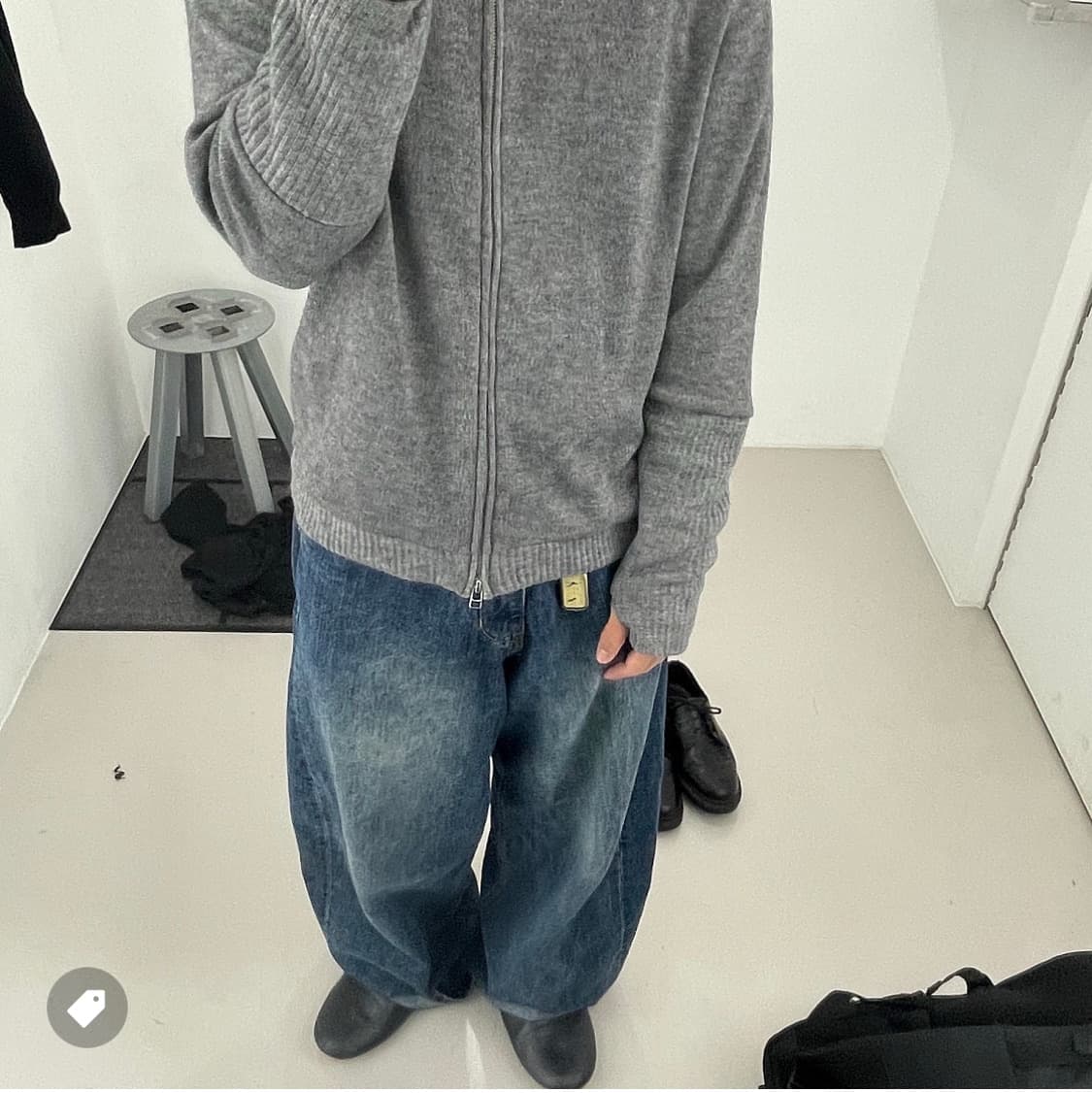 해칭룸 레이어 가디건 상품이미지5