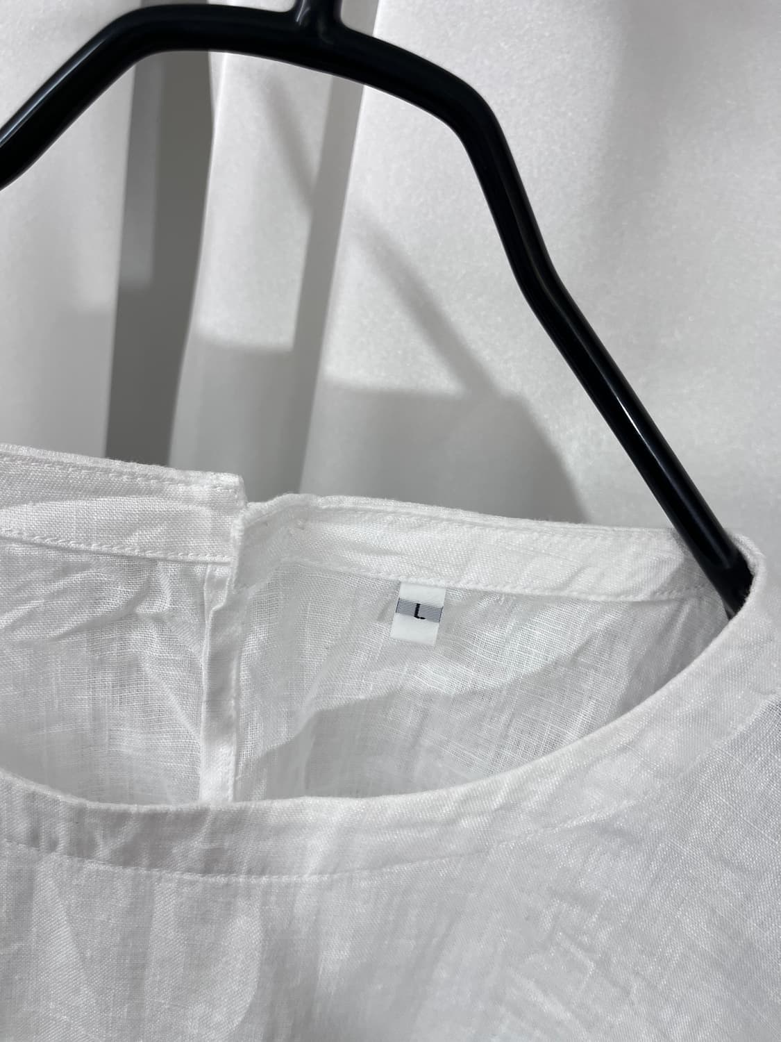 MUJI linen blouse  상품이미지3