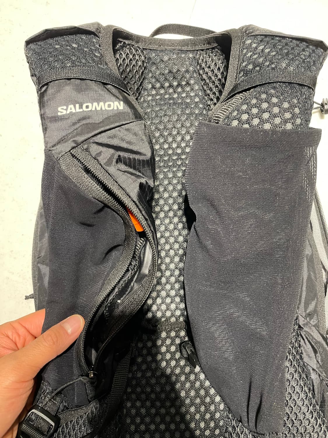 살로몬 xt15 백팩 블랙 새것 상품이미지6