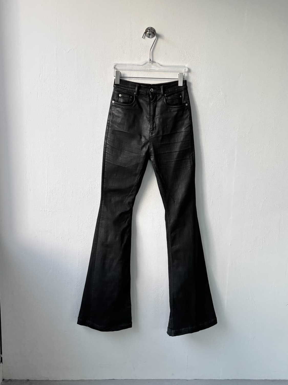 릭오웬스 볼란 부츠컷 왁스 진 sbw 상품이미지1