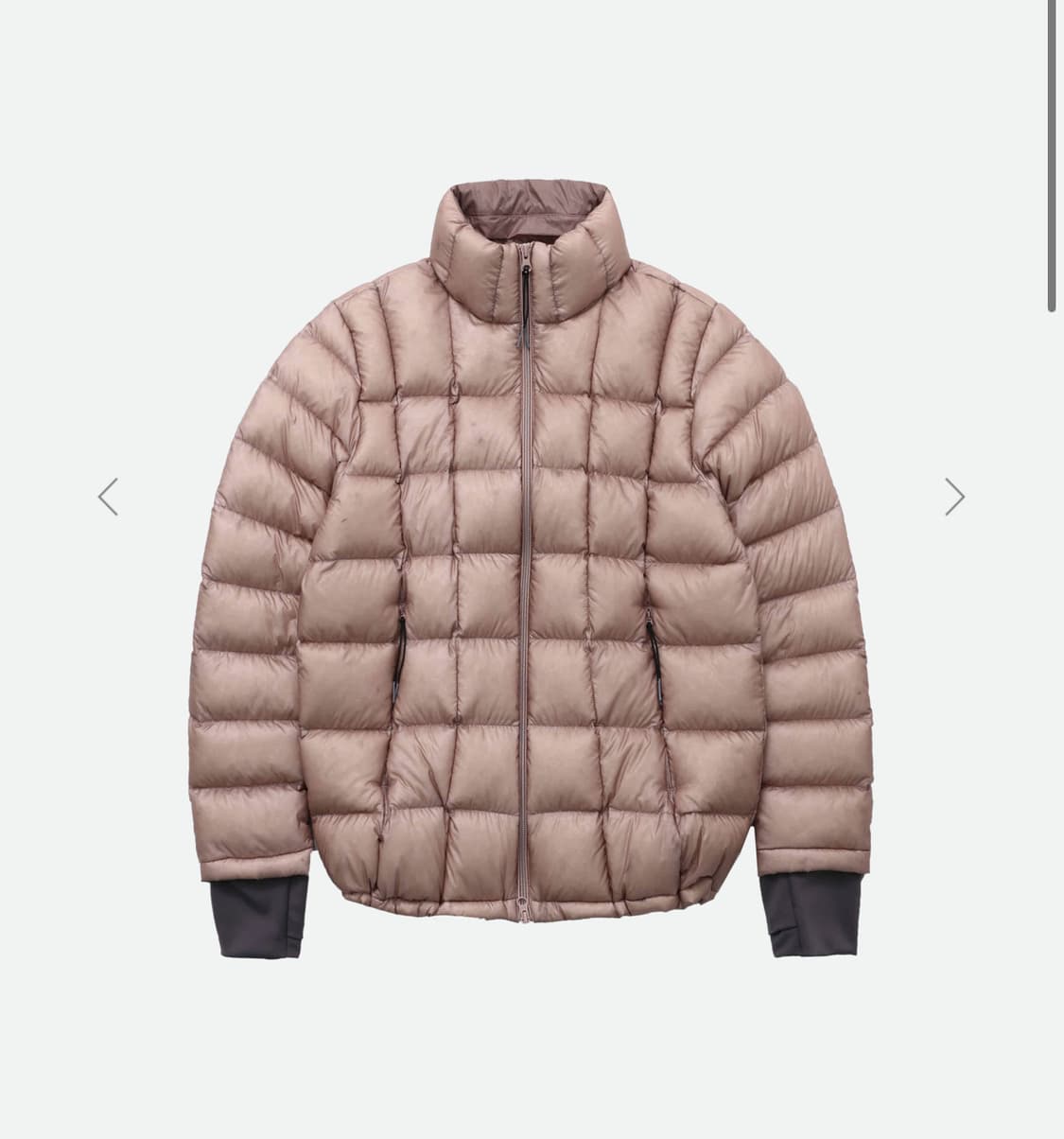 999휴머니티 라이트 다운 마룬 1 상품이미지1