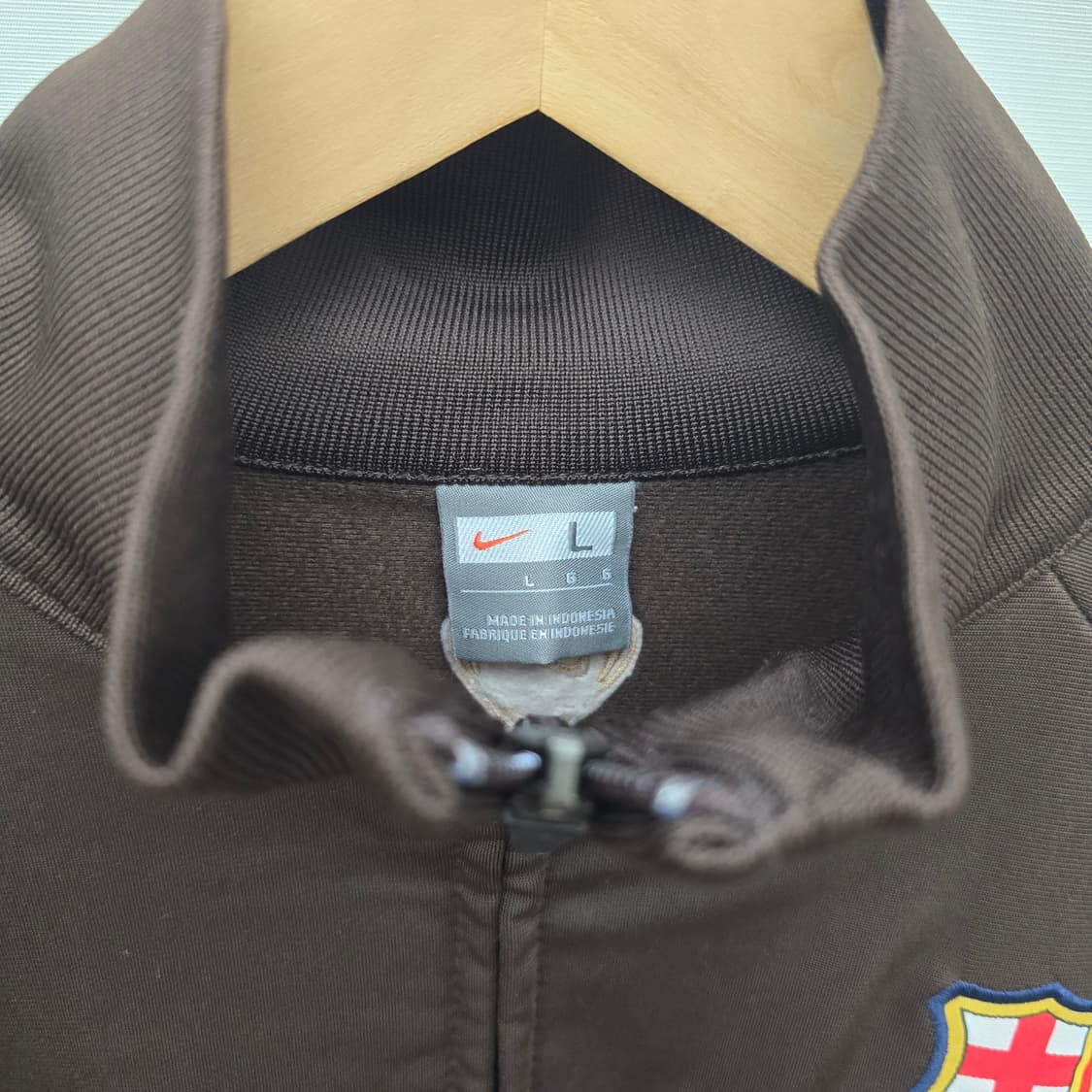 나이키 FC 바르셀로나 2008-09 시즌 브라운 트랙탑 상품이미지4