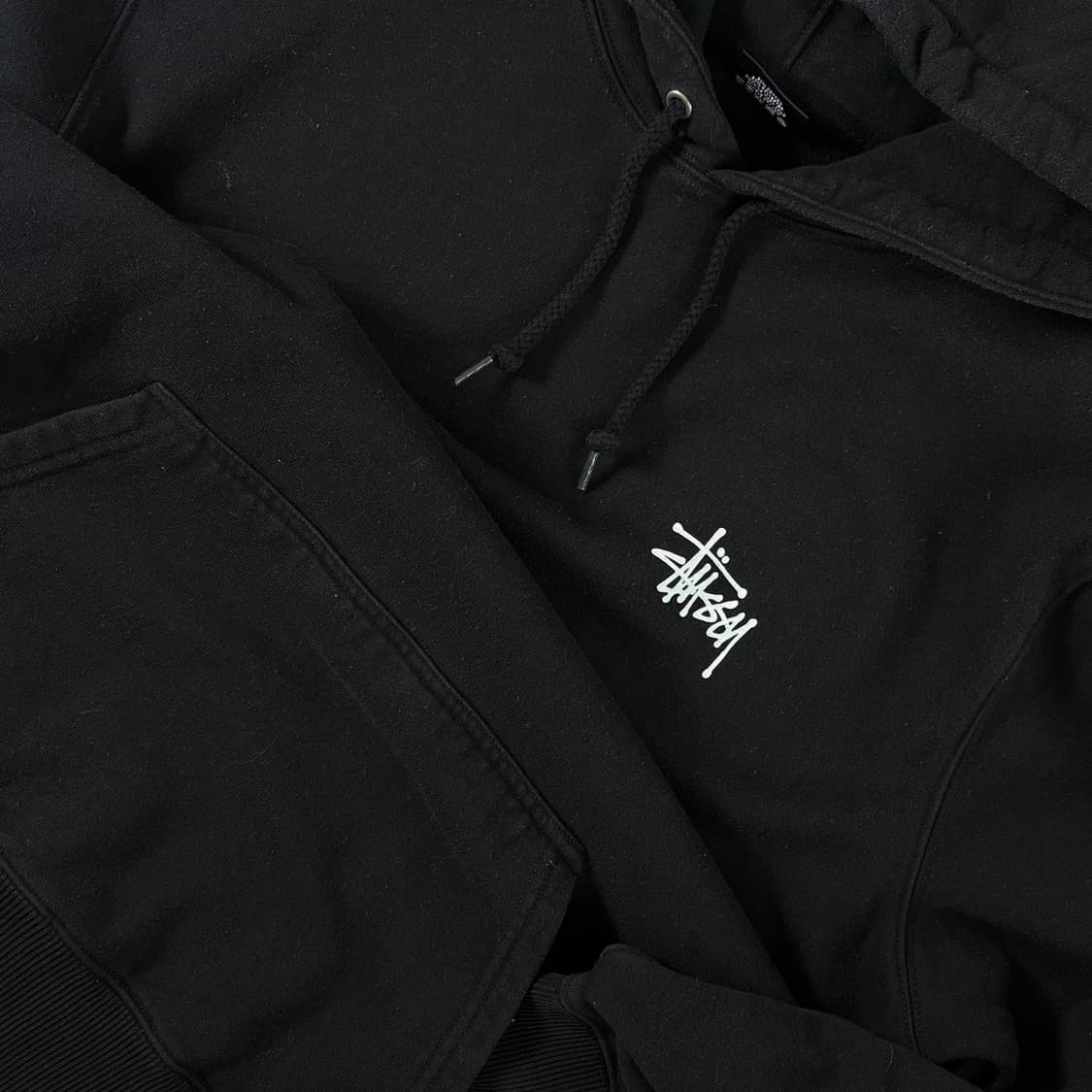 STUSSY 스투시 빅스탁 로고 후드티 상품이미지5