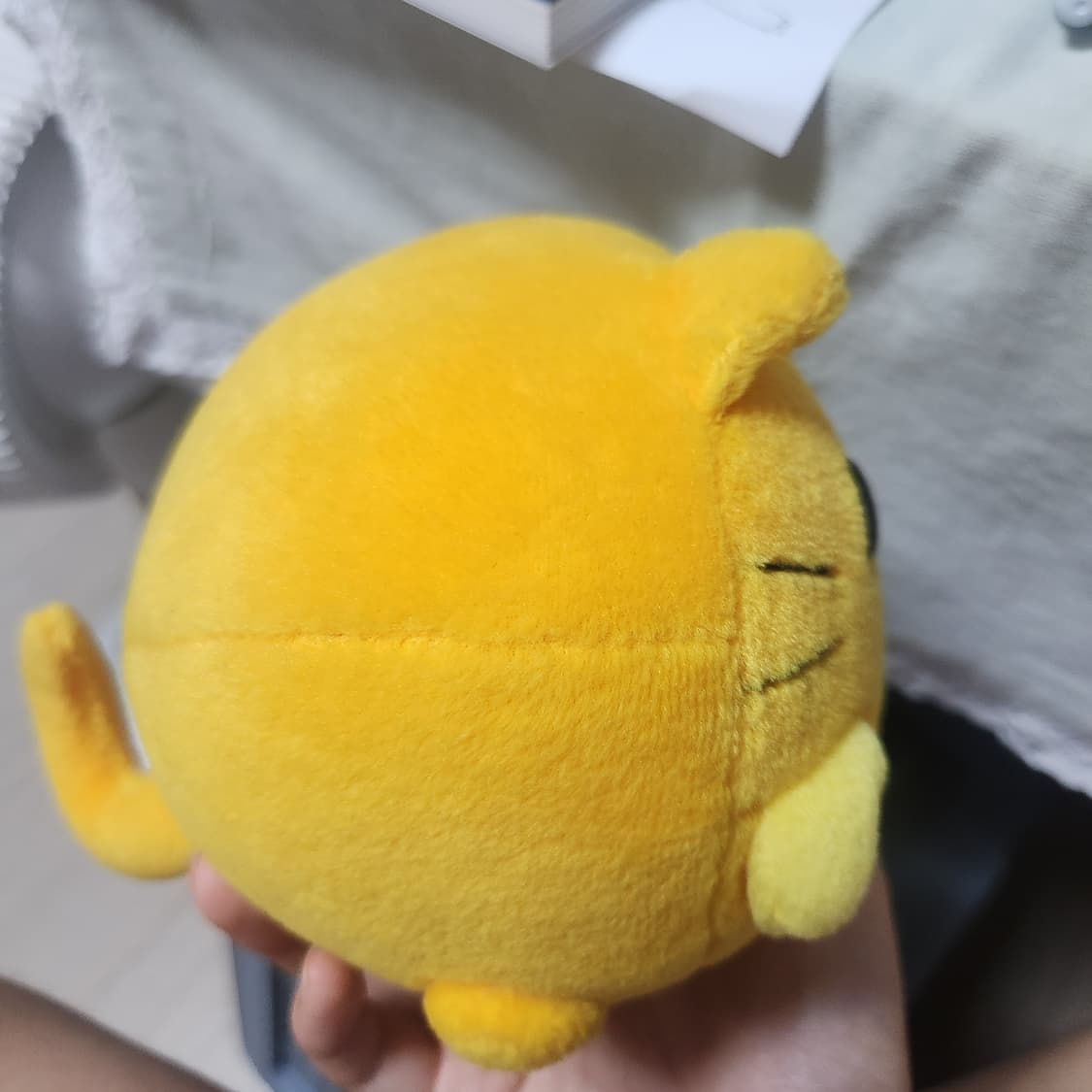 노란 고양이 인형 상품이미지2