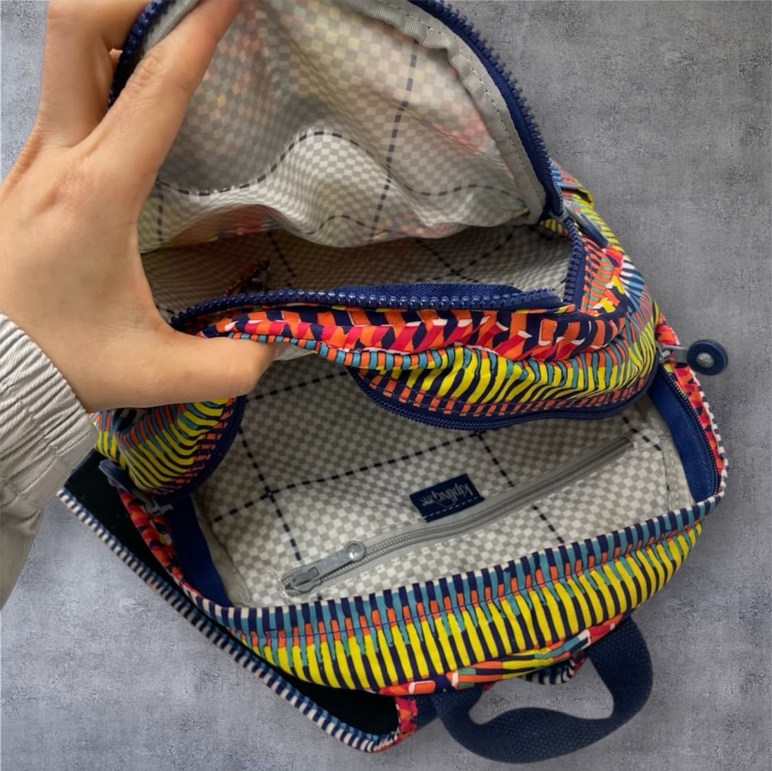 키플링 Kipling 멀티컬러 패턴 백팩 상품이미지5