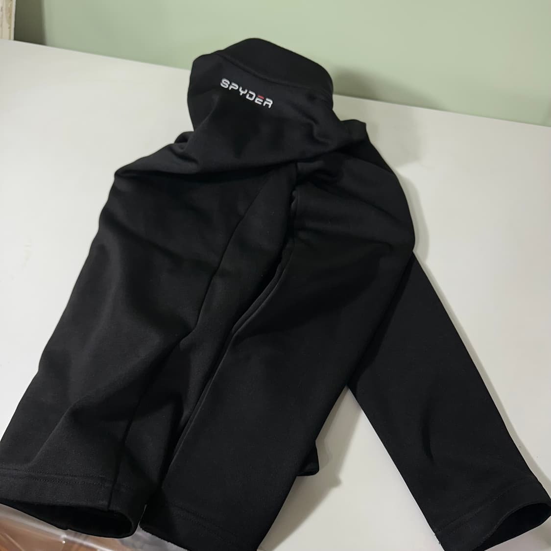 M 스파이더 블랙 트레이닝 스파이더로고 트랙탑 집업져지 상품이미지5