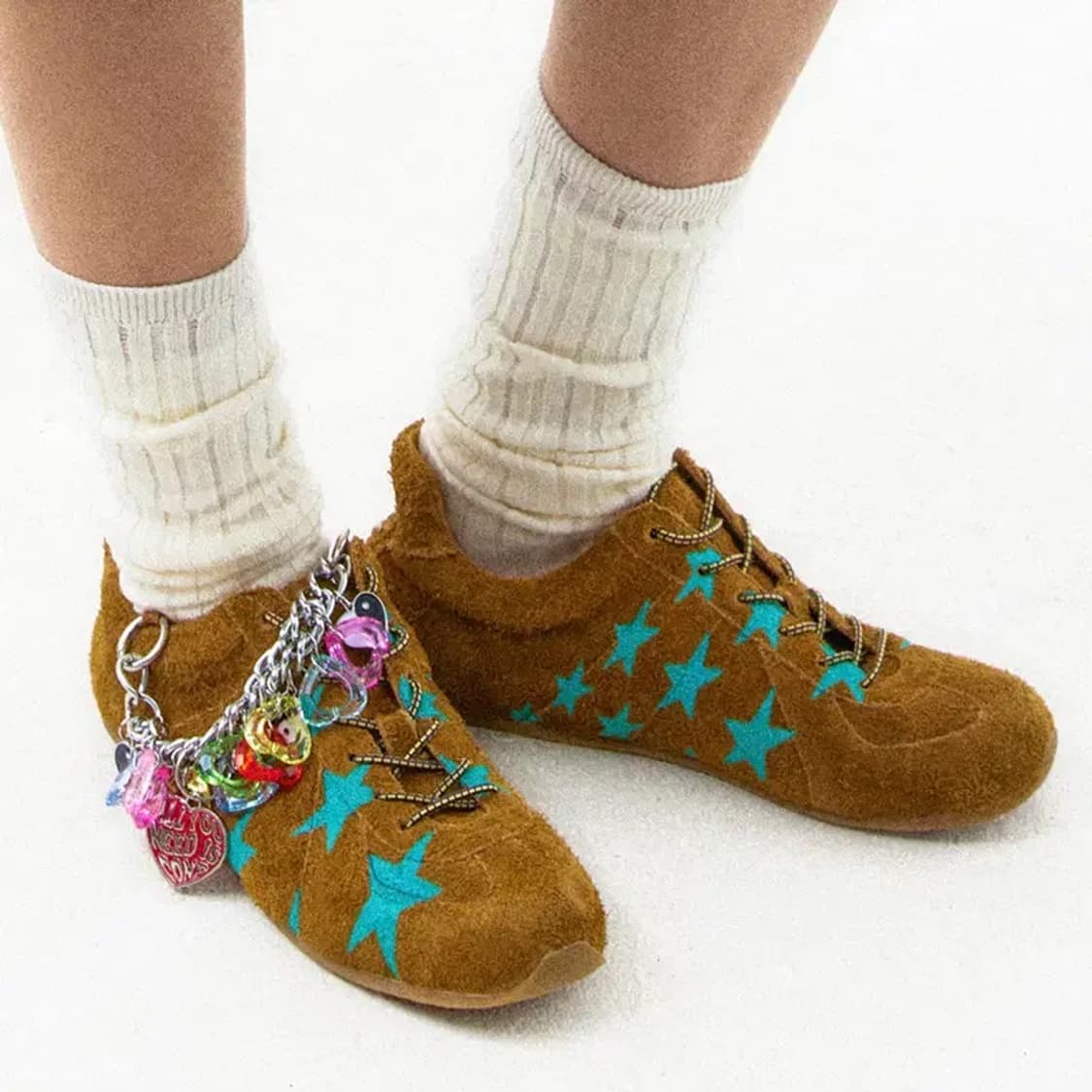 CONP 소가죽 스웨이드 스니커즈 38 상품이미지3