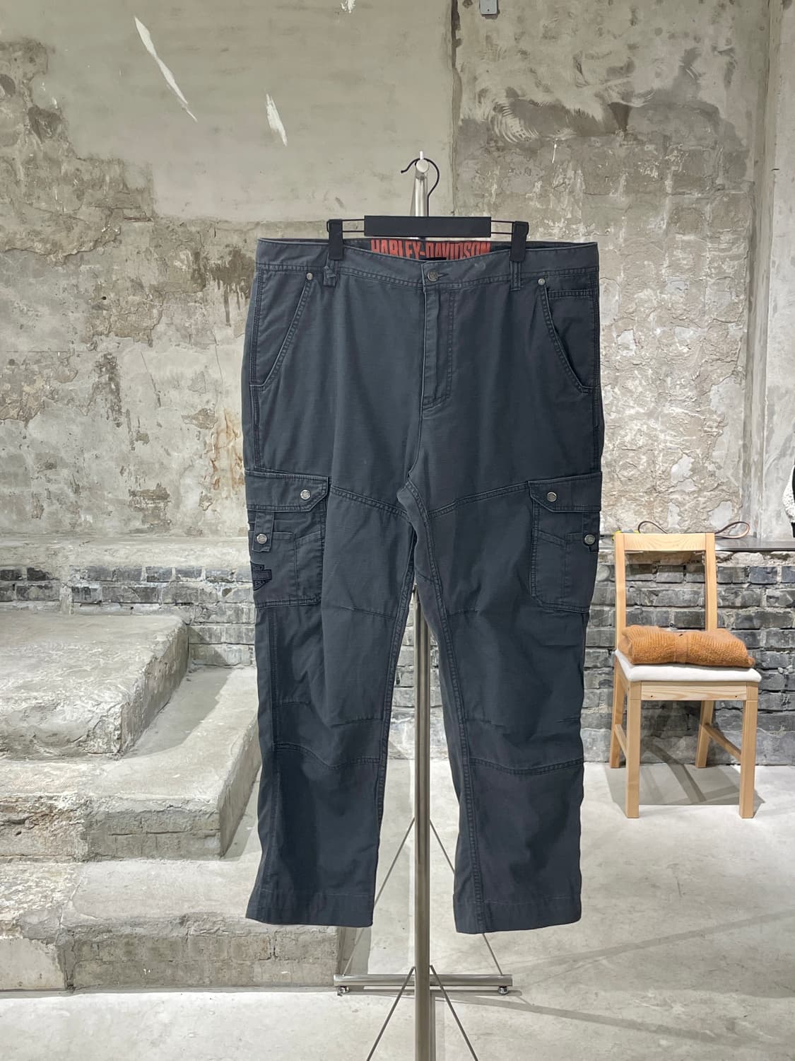 할리 데이비슨 스톤 코튼 카고 팬츠 상품이미지1