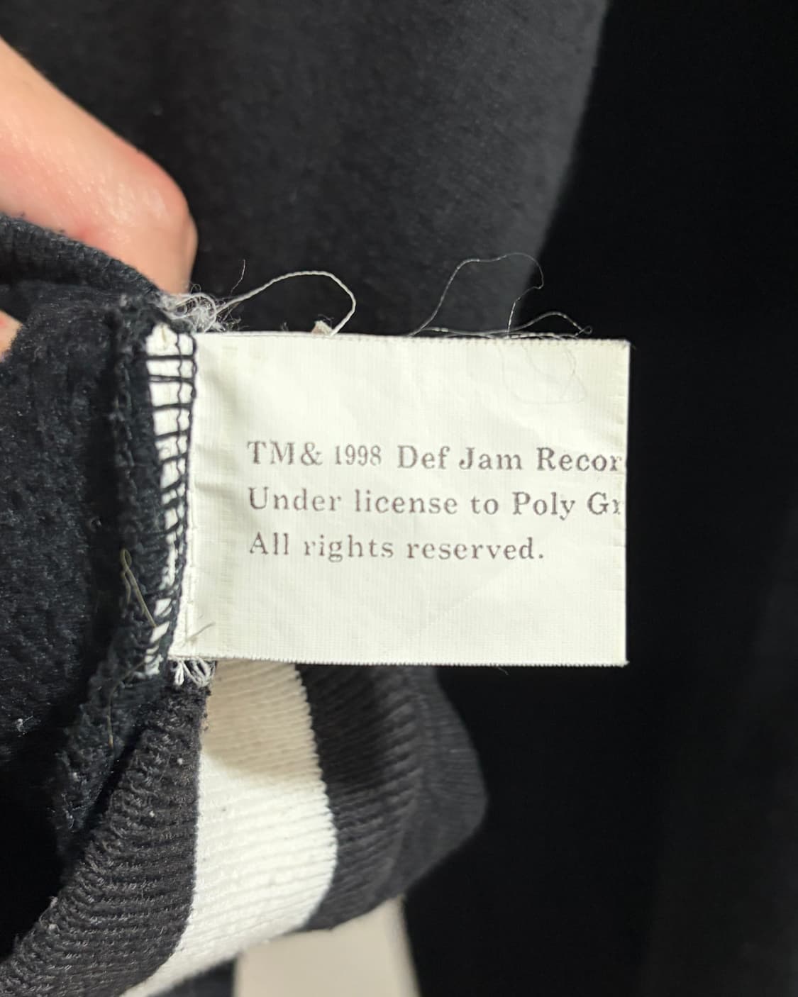 빈티지 90s 1998 Def Jam Recording 랩 맨투맨 티셔츠 상품이미지4