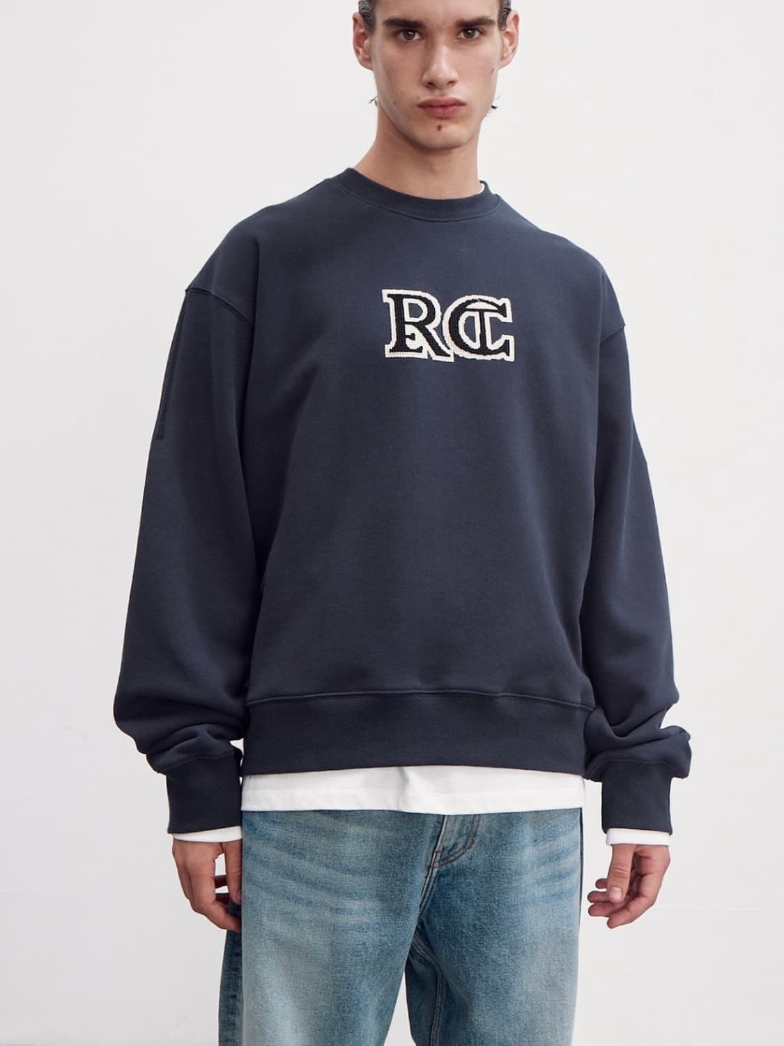 [OS] 렉토 RC 엠브로이드 스웻셔츠 맨투맨 상품이미지1