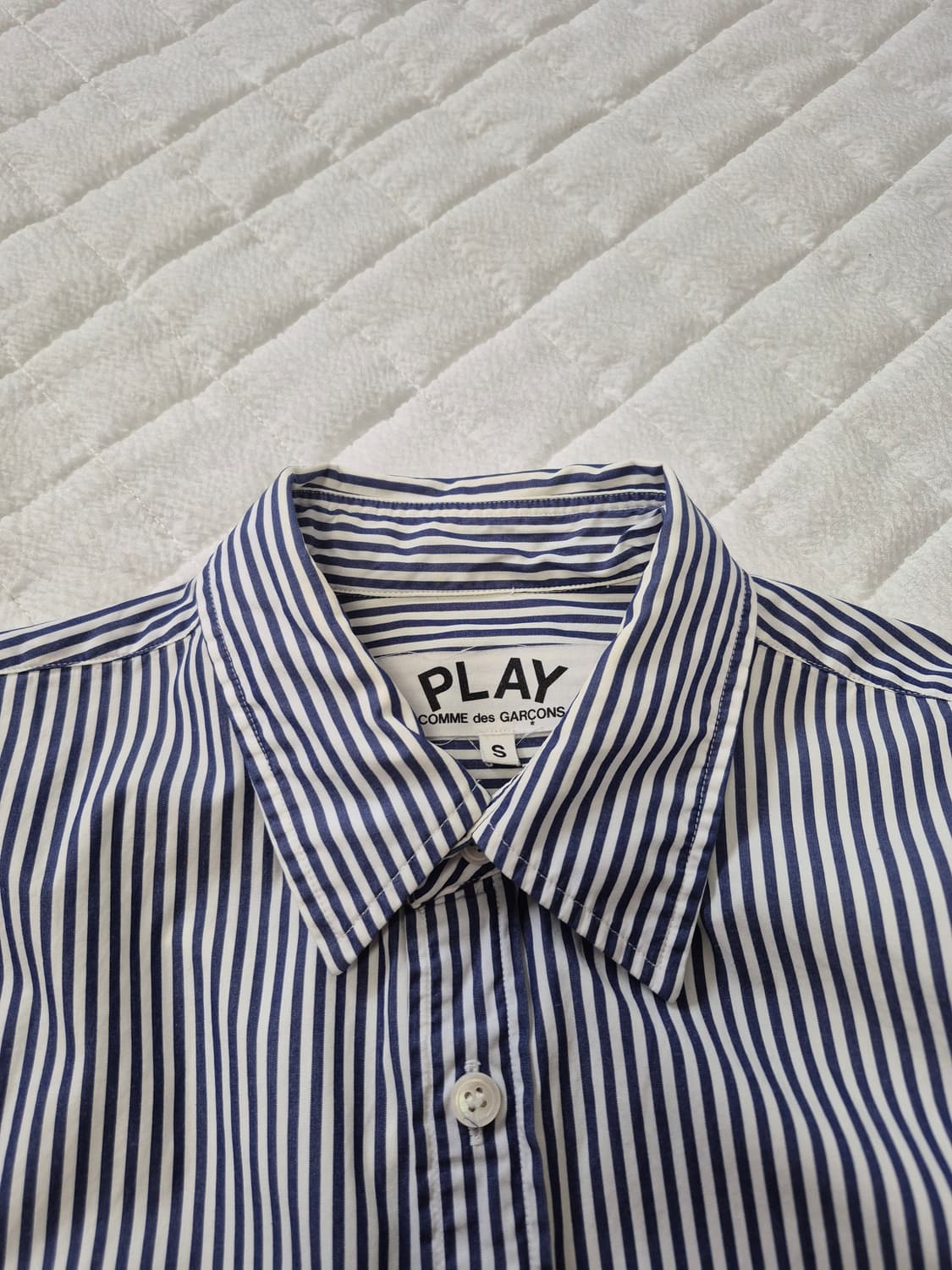 꼼데가르송 스트라이프 셔츠 S사이즈 상품이미지5