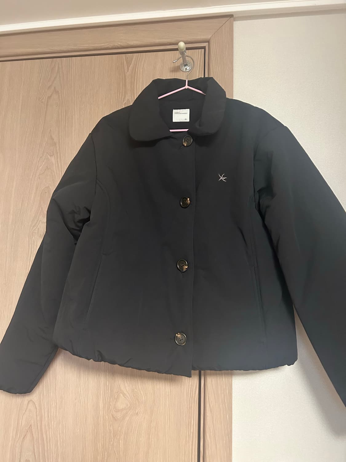 더콜디스트모먼트 카라 패딩 블랙 M 상품이미지2