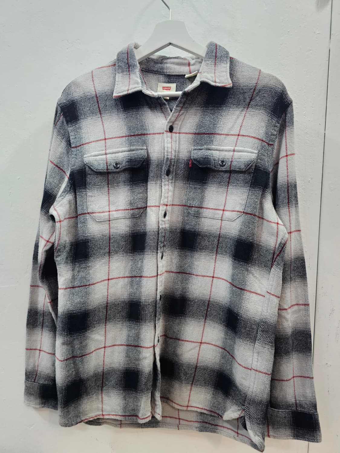 리바이스 플라넬 체크 셔츠 상품이미지1