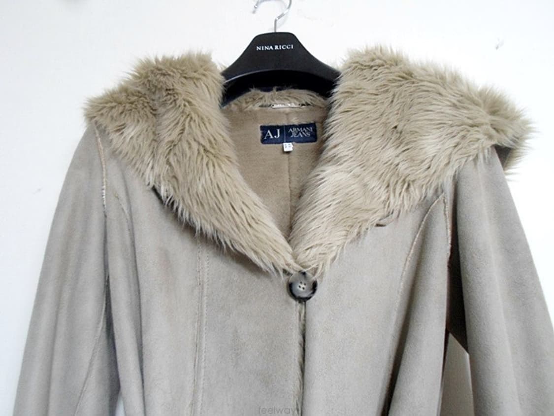 알마니진 정품 무스탕 자켓 66사이즈 상품이미지3