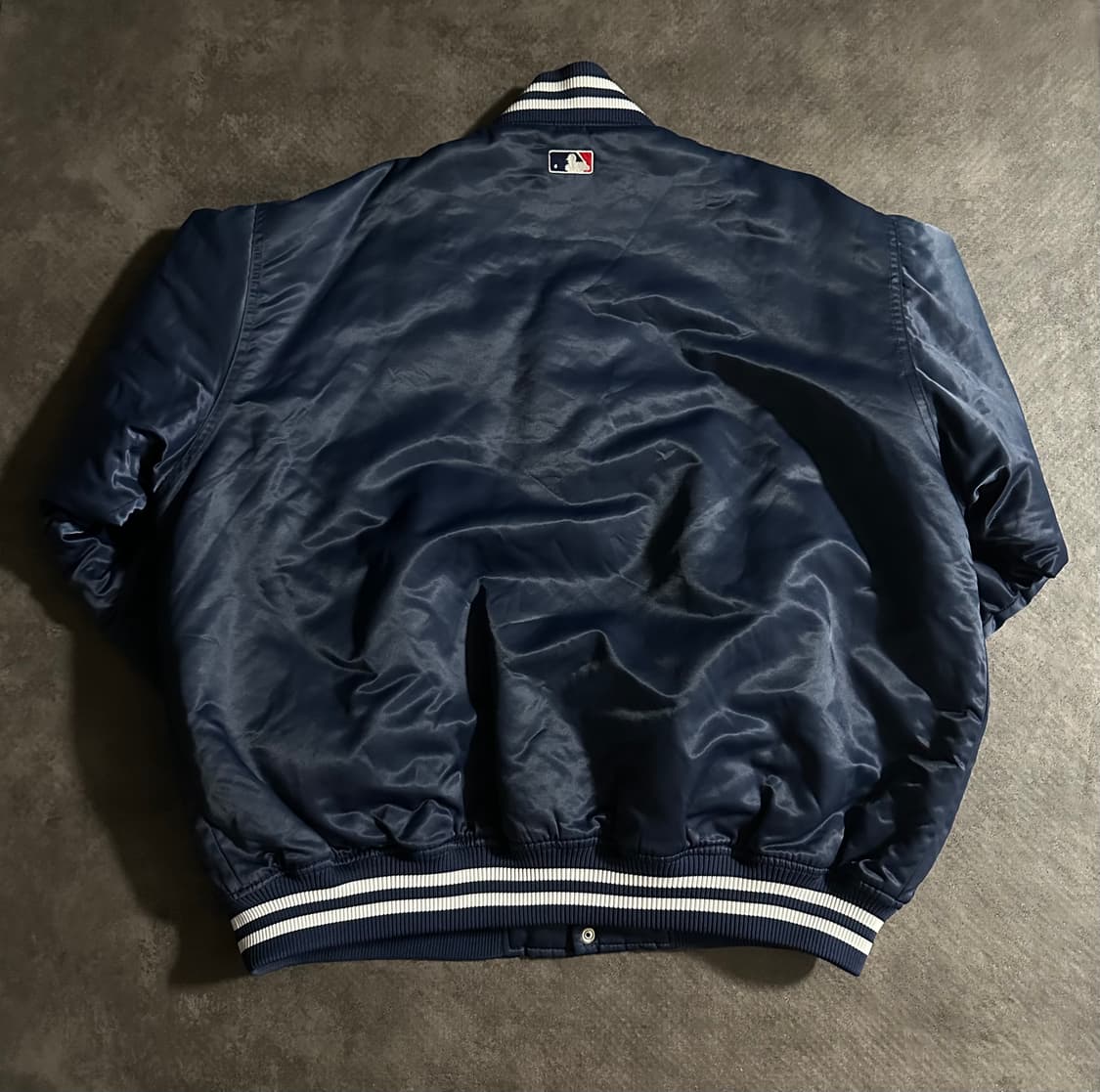90s 뉴욕 양키스 새틴 바시티 자켓 L~XL 상품이미지5