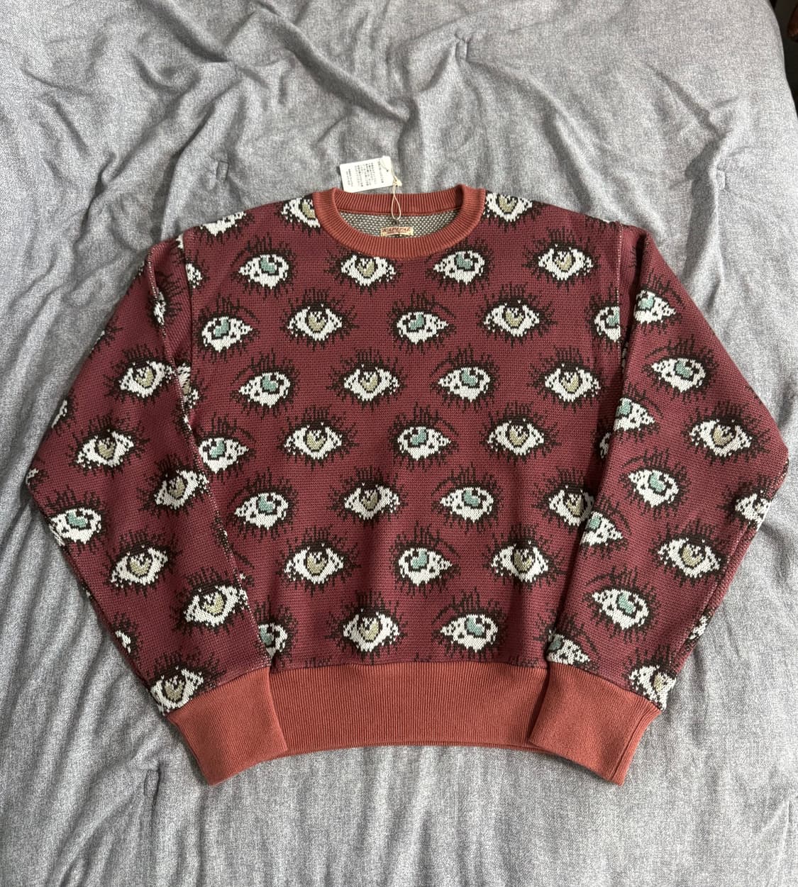 캐피탈 8G 자카드 니트 스피크이지 패턴 상품이미지1