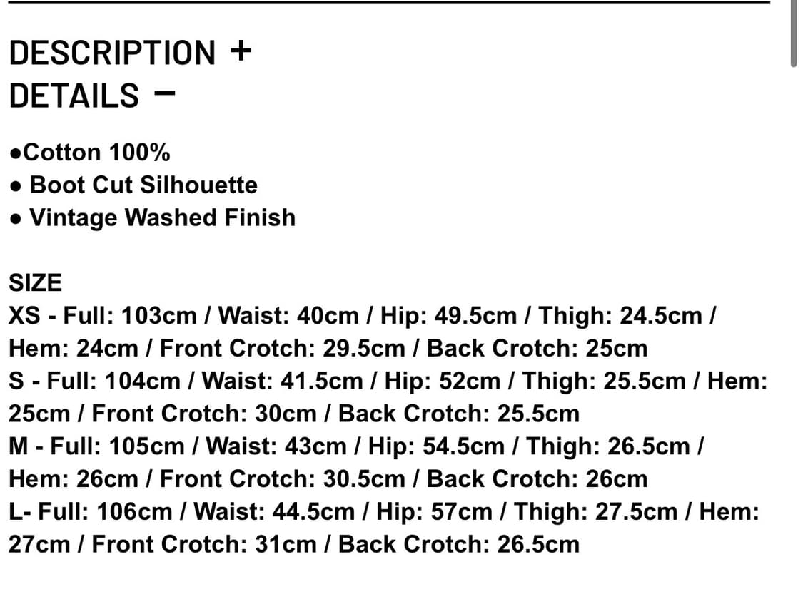EE 누마레 E03 부츠컷 데님 팬츠 상품이미지8