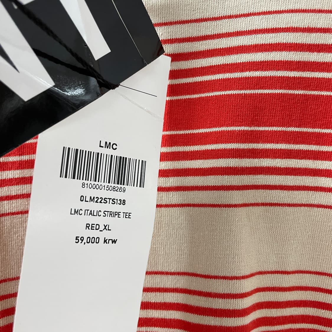 LMC 단가라 반팔 티셔츠 XL 상품이미지5