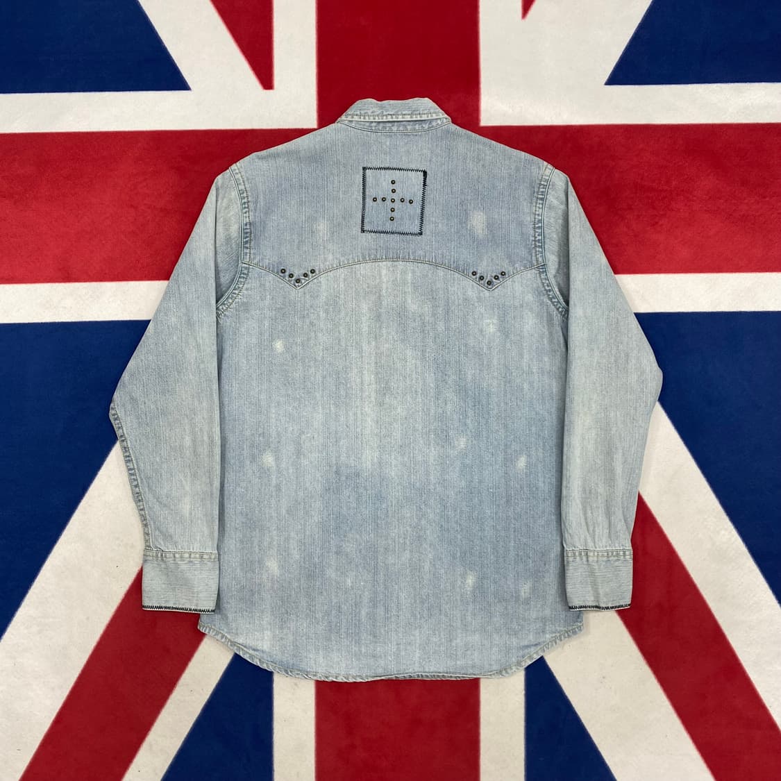 리바이스 메탈 스터드 데님 웨스턴셔츠 L  상품이미지4