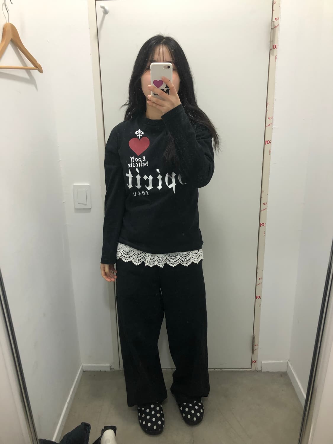 🪽 I ♥️ Sprit long sleeve shirt 상품이미지1