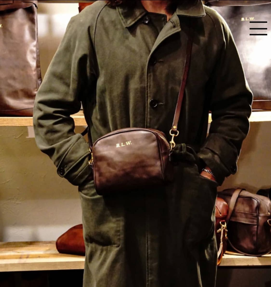 바스코 VASCO 오피서 파우치 크로스백 상품이미지1