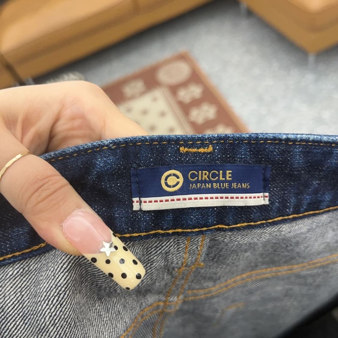 재팬블루진 J401 빈티지 캐주얼 진청 데님팬츠 34인치 C09722 상품이미지8