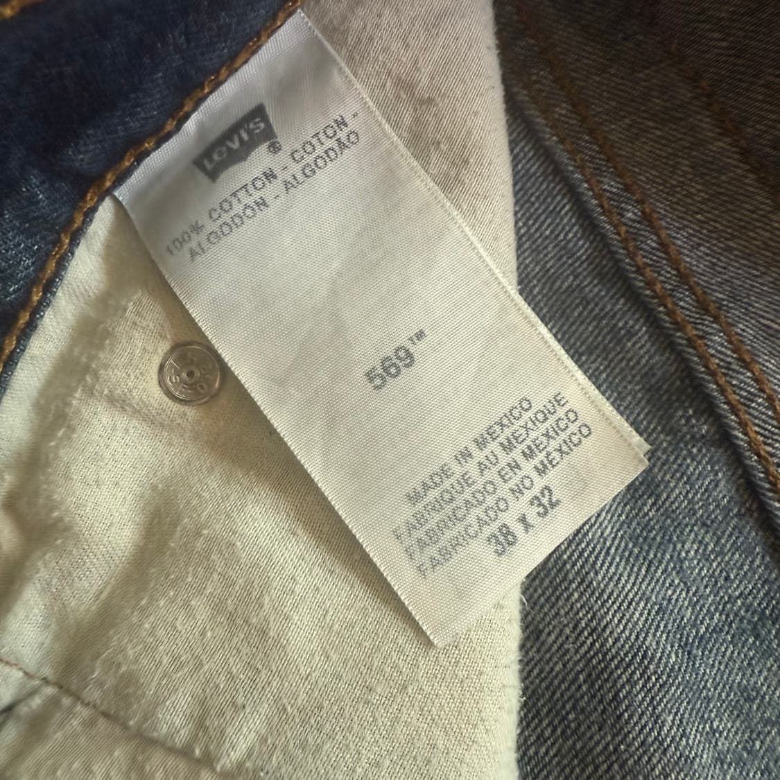 [38] levi's 리바이스 569  데님 청바지 - 22 상품이미지5