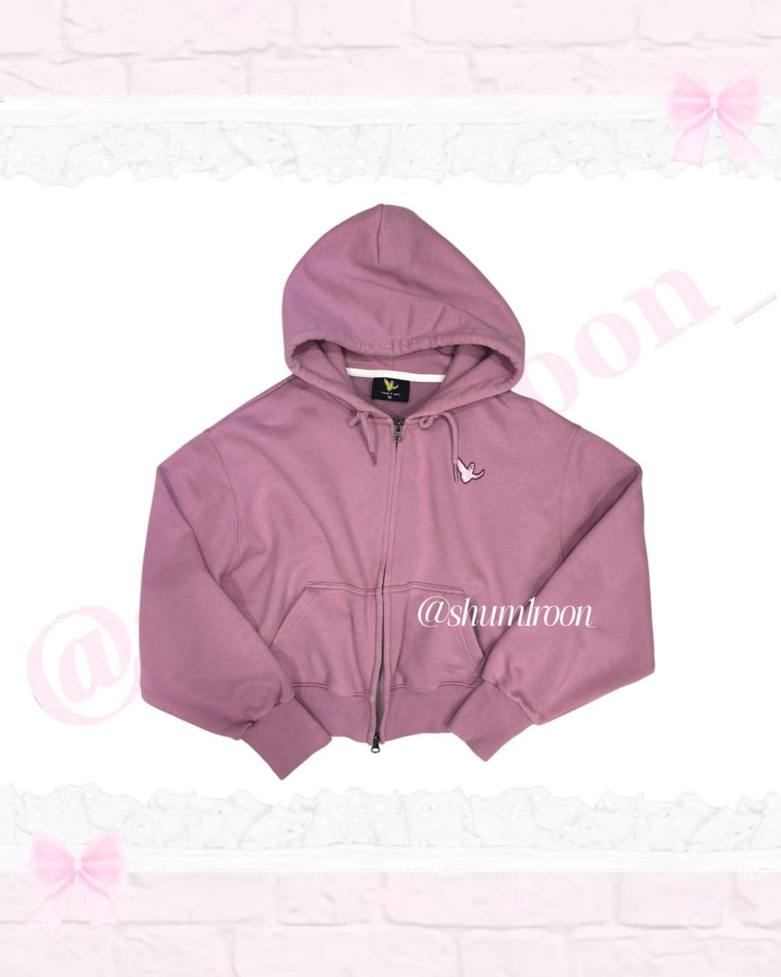 마크곤잘레스 핑크퍼플 후드집업 아방핏 상품이미지3