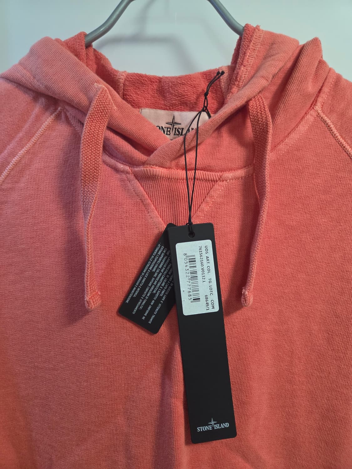 [새제품/급처] 스톤아일랜드 플리스 가먼트 다이드 후드티 상품이미지5