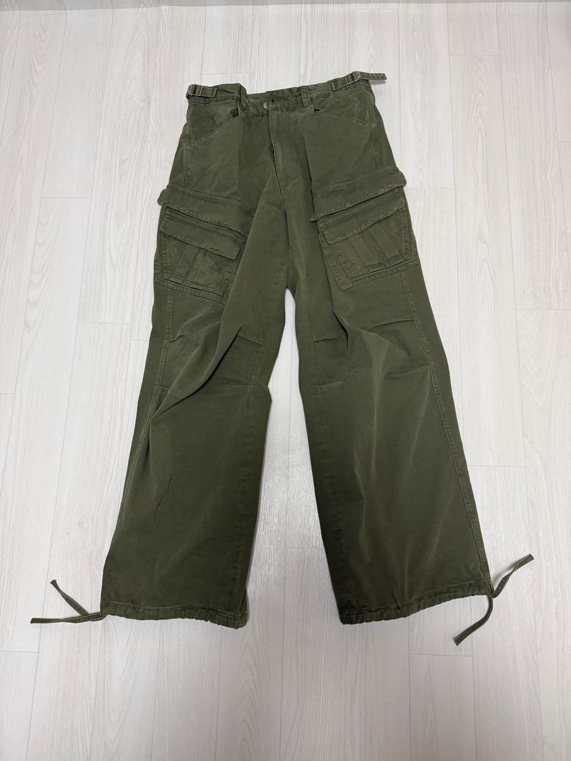 논노드 더블 포켓 카고 팬츠 1size 상품이미지2