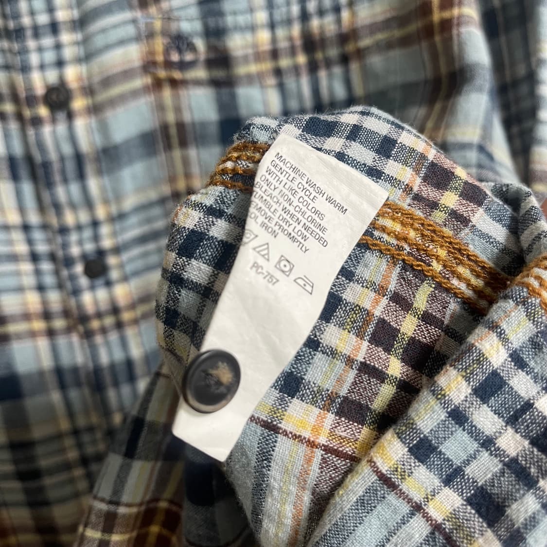 Timberland check shirt (mens M) 상품이미지5