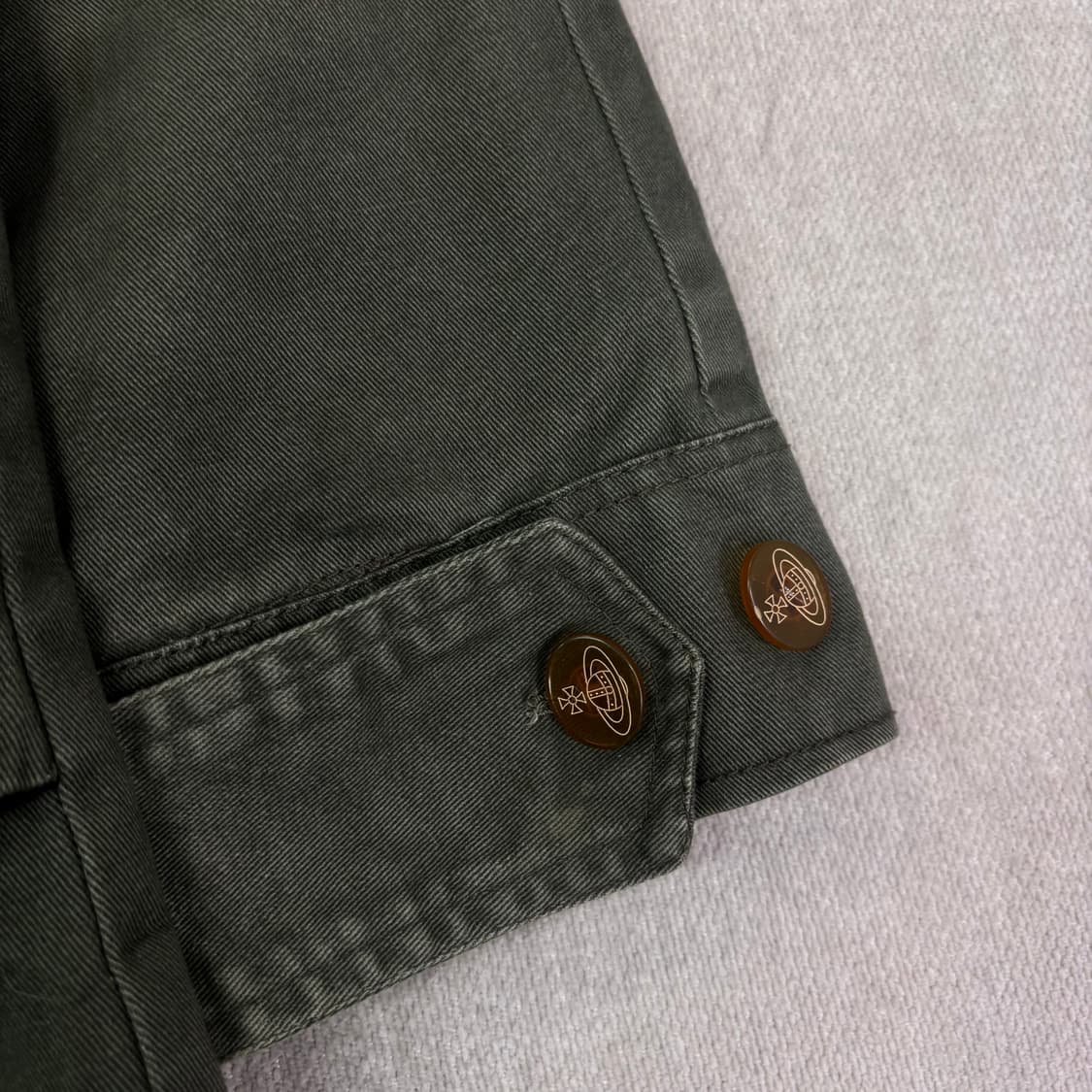 100 비비안 웨스트우드 90s 스몰로고 야상자켓 상품이미지4