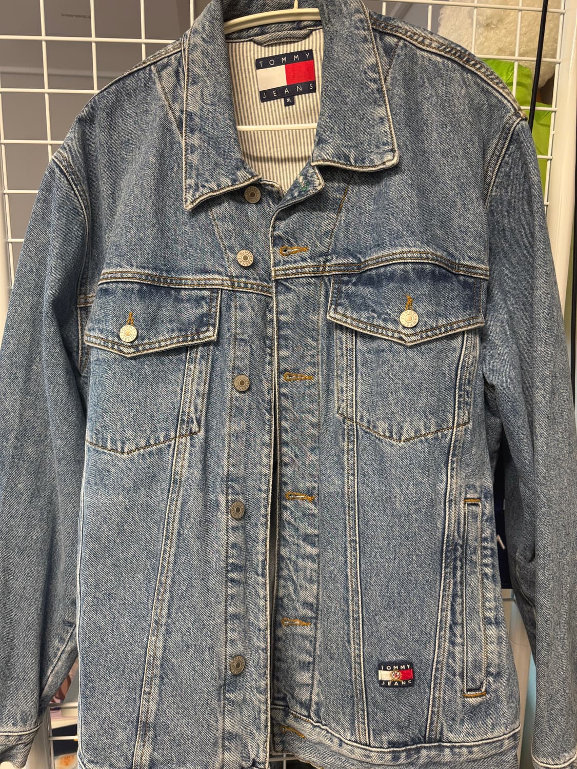 타미힐피거 자수 데님 자켓 상품이미지2