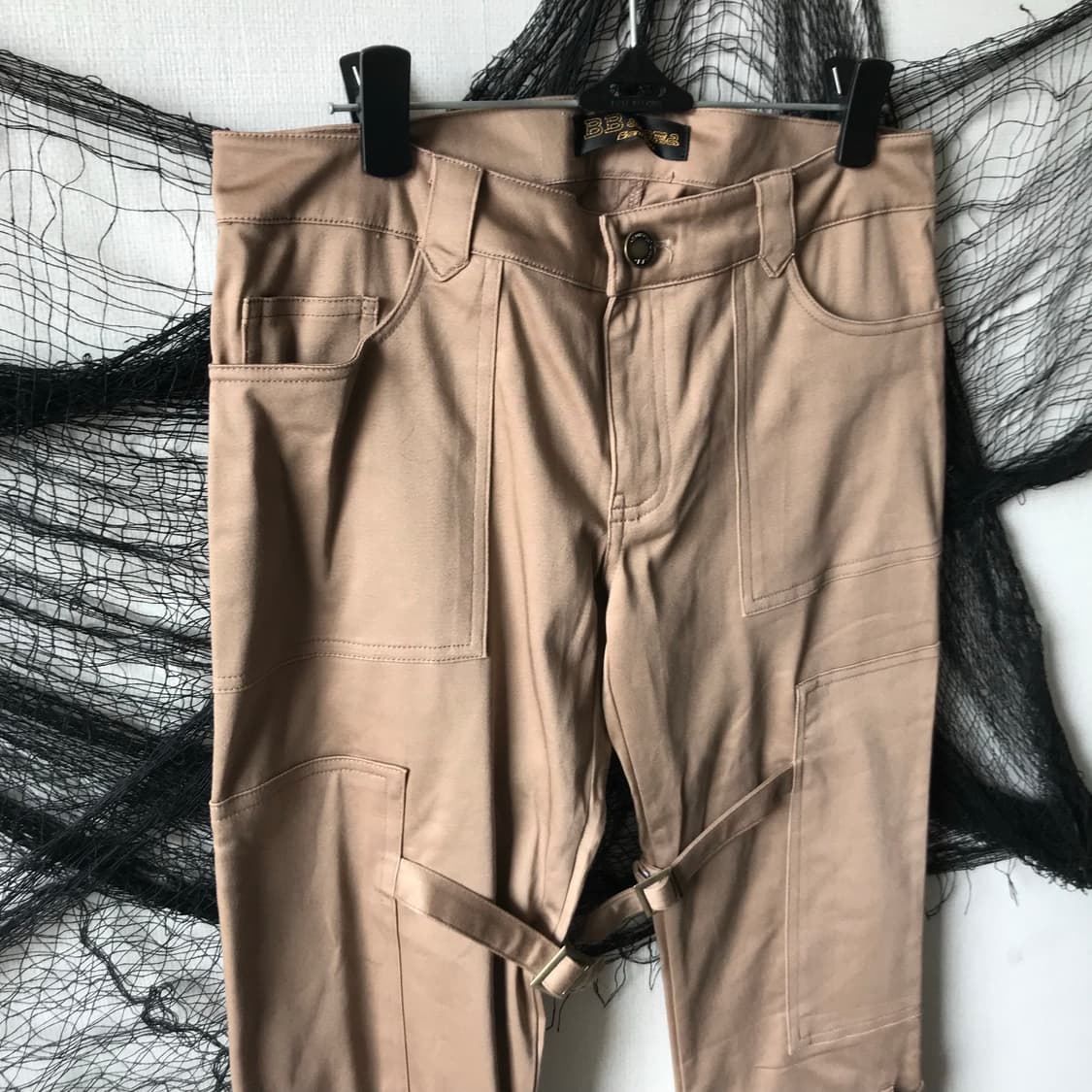 Y2k mood belt bootscut pants   상품이미지3